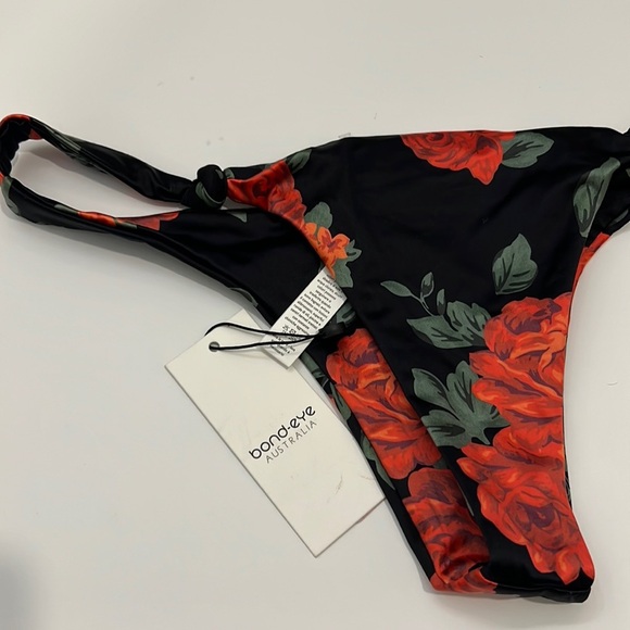 NWT BOUND by BOND EYE Australia Floral Knot Front Bikini S - Picture 1 of 8